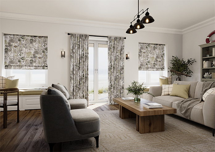 Wildflowers, Natural - Made to Measure Curtains - Image 7